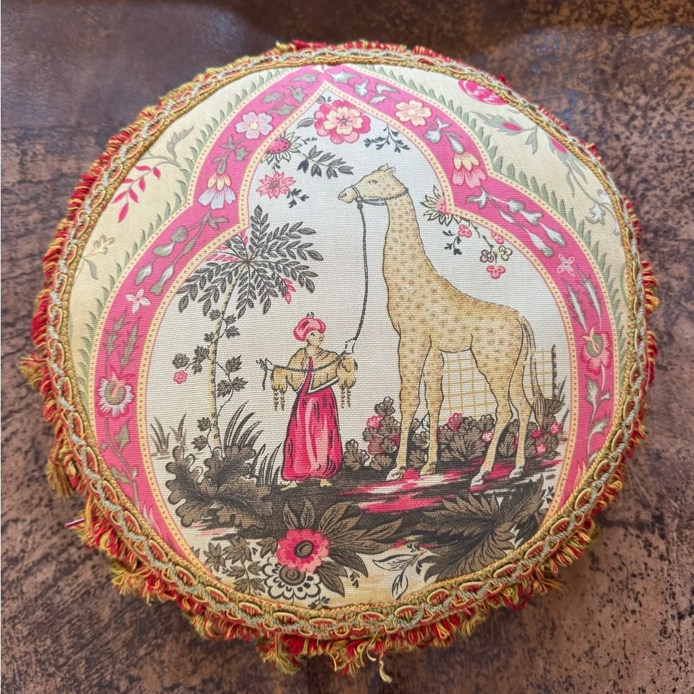 Vintage Inspired Chinoiserie Decorative Victorian inspired pillow NEW PriceFirm!